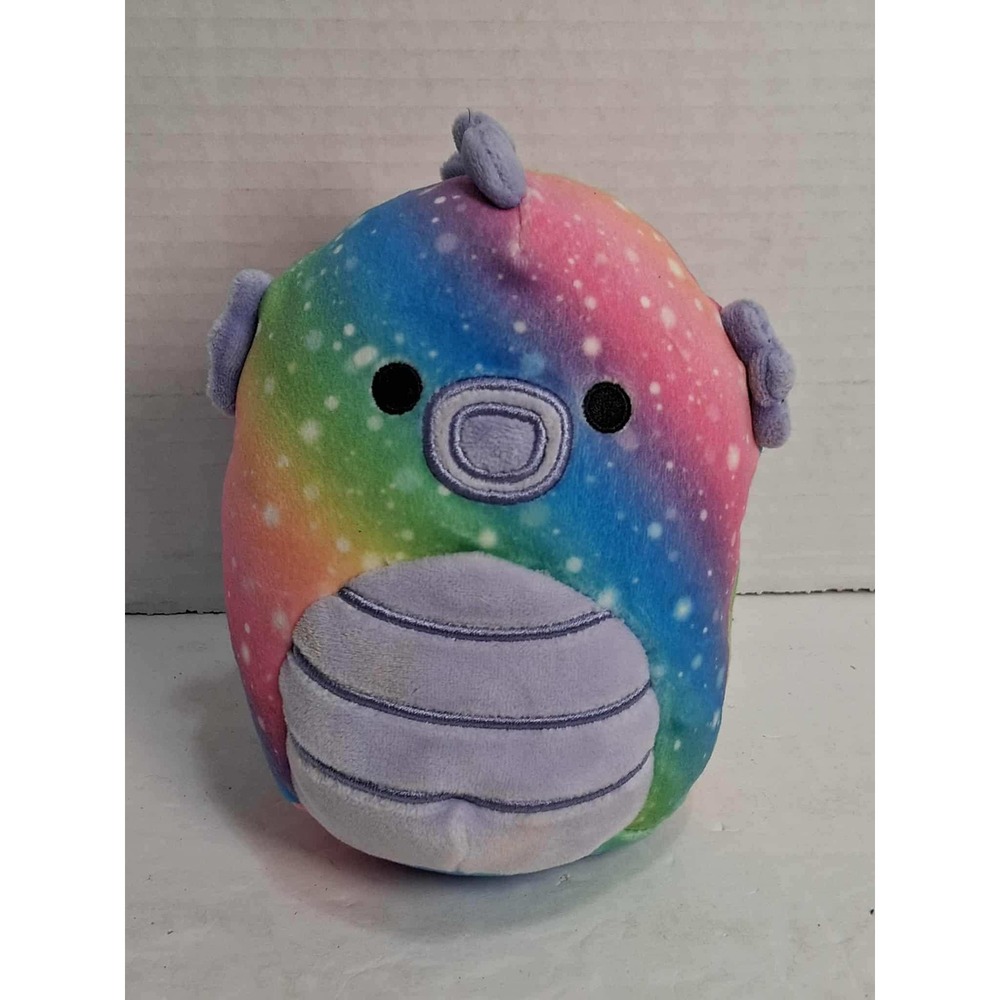 Original Squishmallows 6" Rainbow Galaxy Seahorse Plush Toy